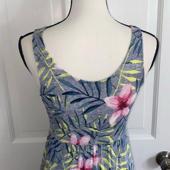 SO tropical print tank midi dress - Picture 6 of 8